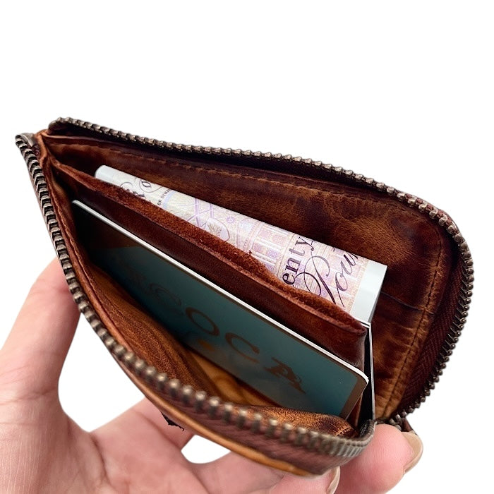 コインカードケース　デザートタン