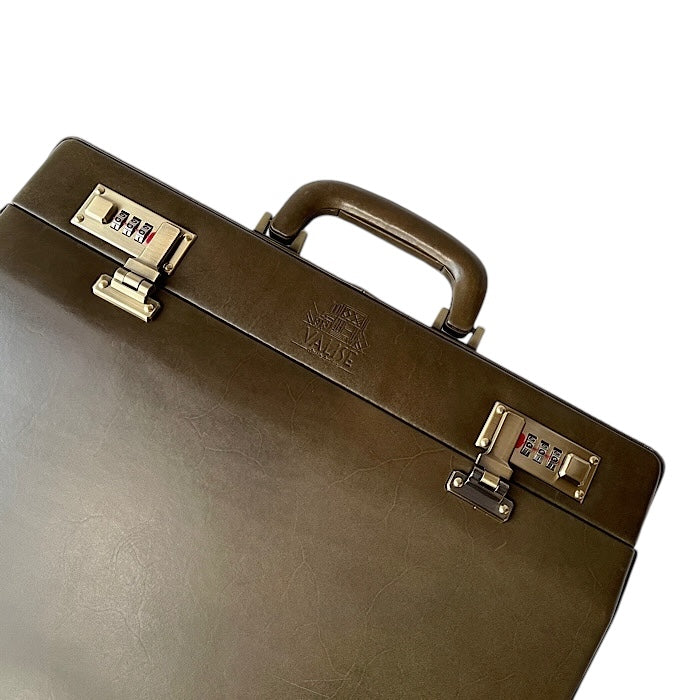 Small Briefcase Racing Green