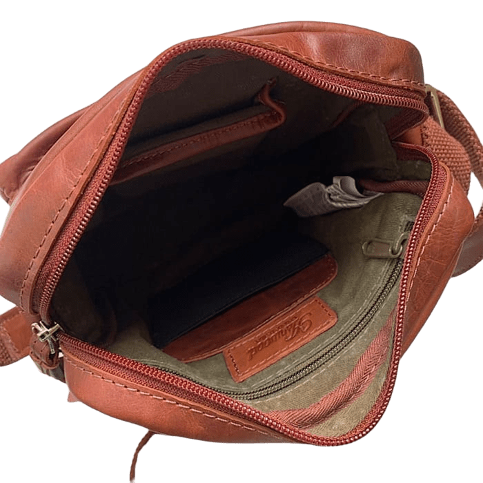 [S] OILY HUNTER Shoulder Bag Tan