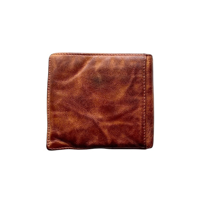Bifold Wallet (No Coin Case) Dessert Tan