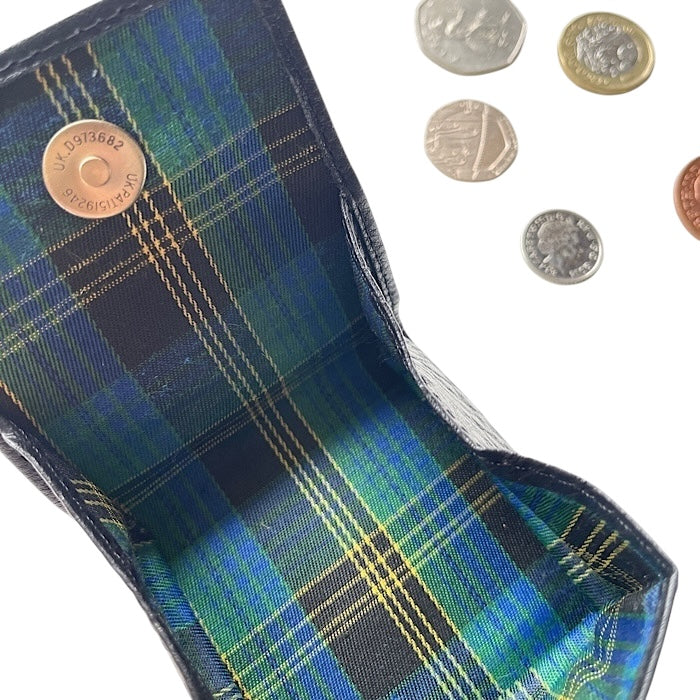 Coin Case Washed Black