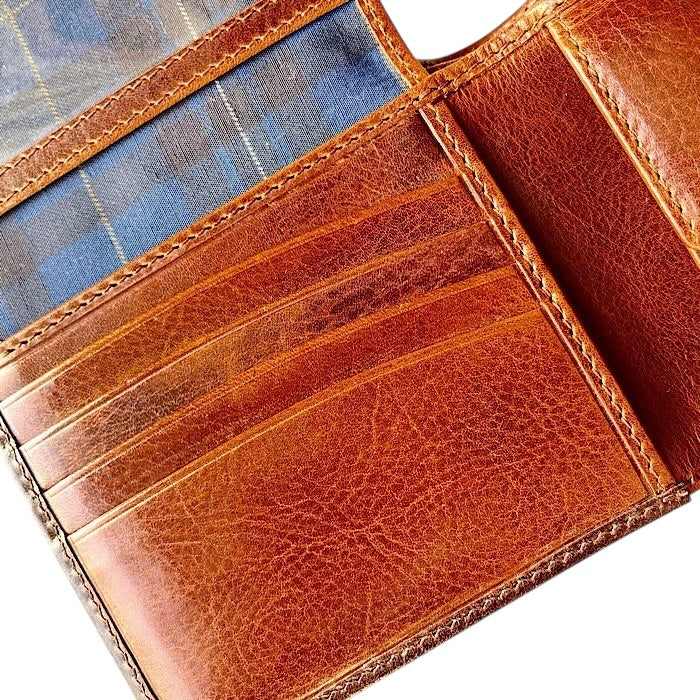 Bifold wallet brown/cognac