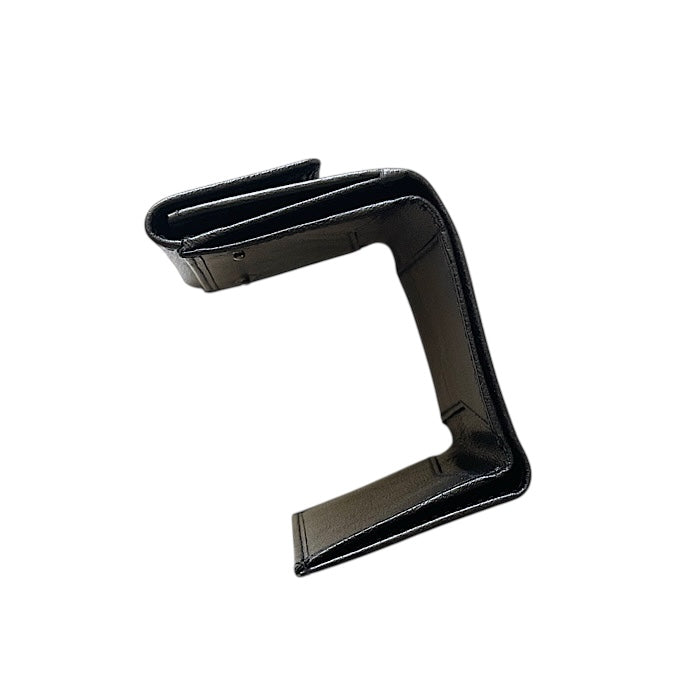 三つ折り財布  ブラックBuff