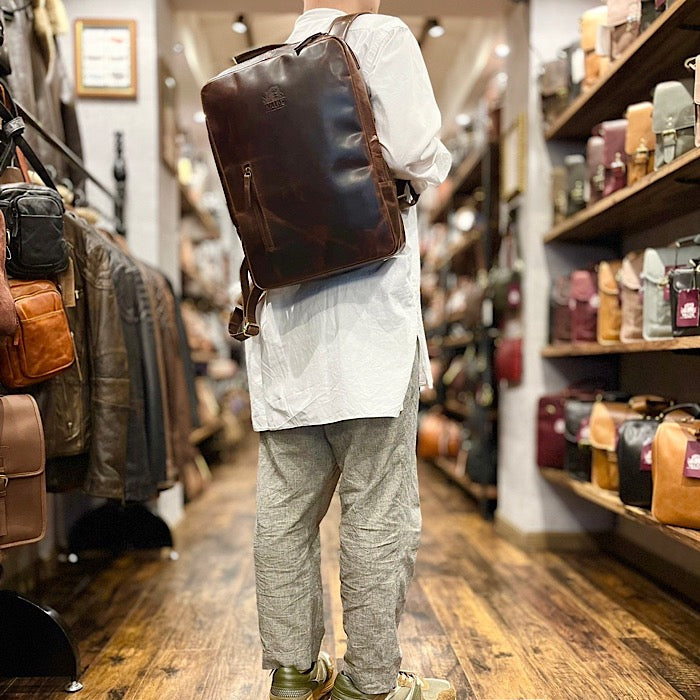 Valise Business Backpack Antique Brown