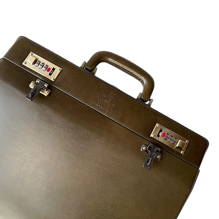 Small Briefcase Racing Green