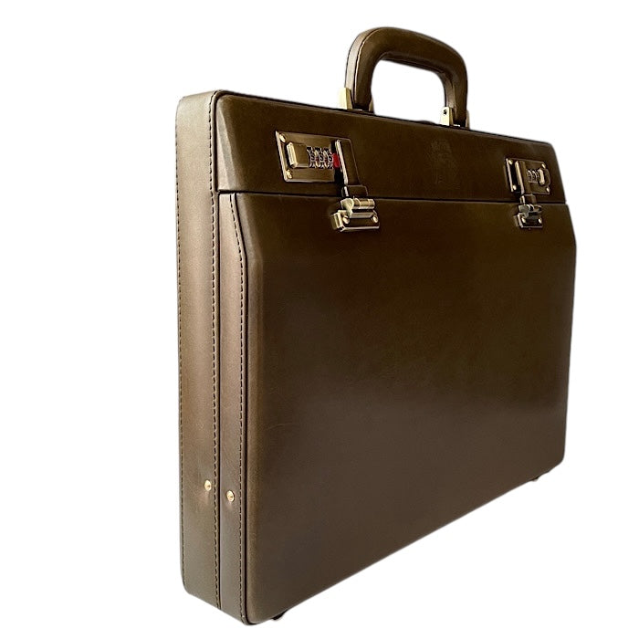 Small Briefcase Racing Green