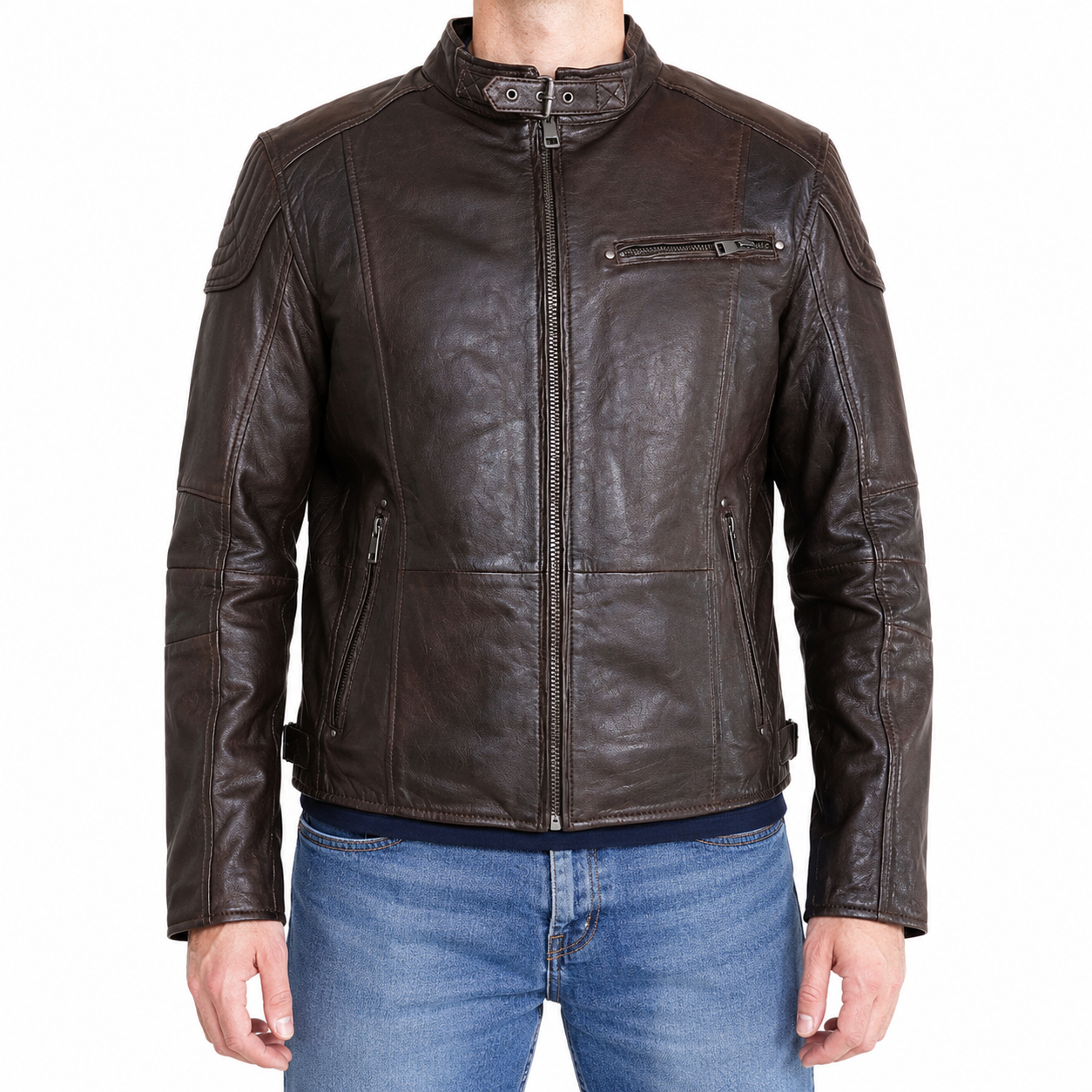 【数量限定】Ethan Brown /British Classic Leather Jacket
