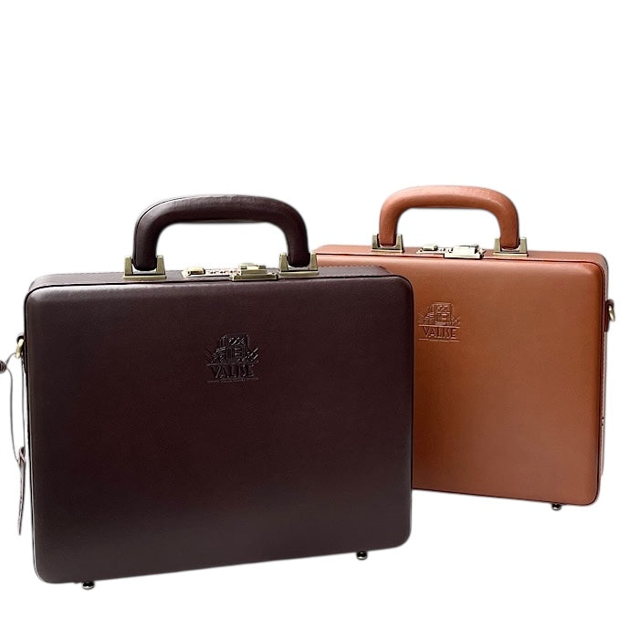 Medium ブリーフケース チョコブラウン