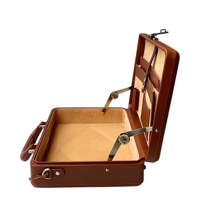 Medium ブリーフケース  ゴールデンタン