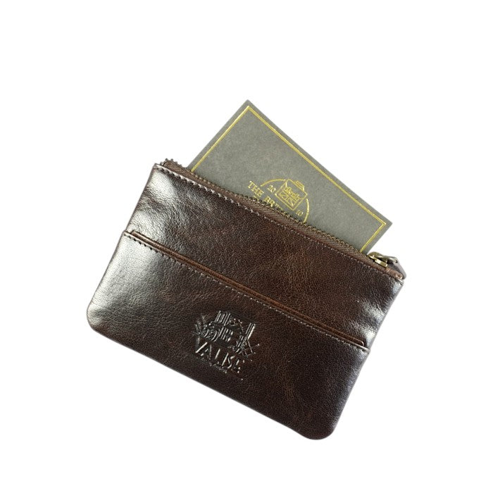 コインケース付きキーケース　マホガニーブラウン