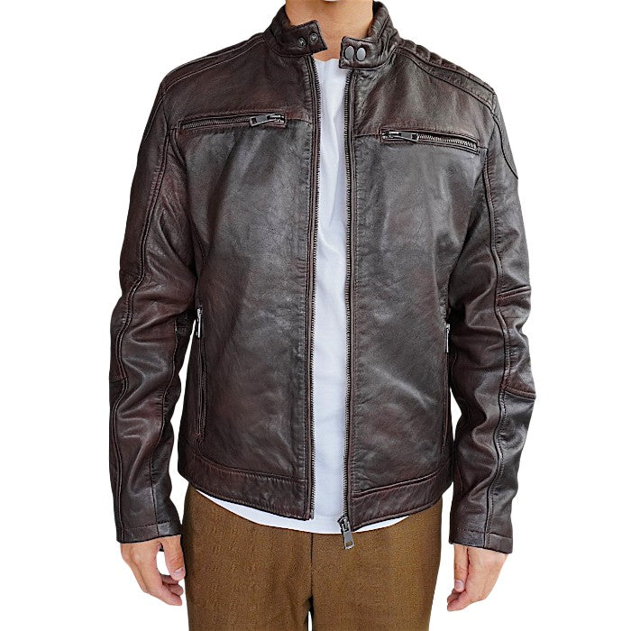 Ashwood Leather Jacket 2199(S) Tan