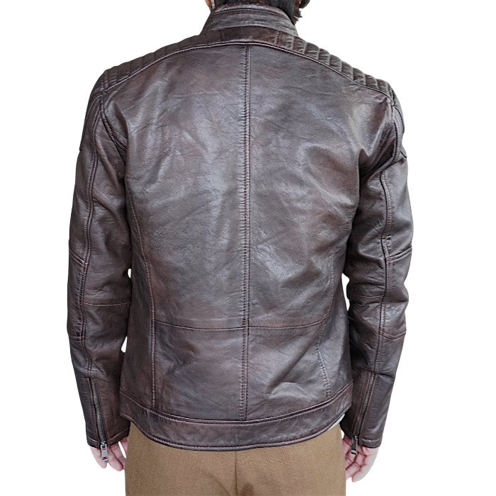 Ashwood Leather Jacket 2199(S) Tan