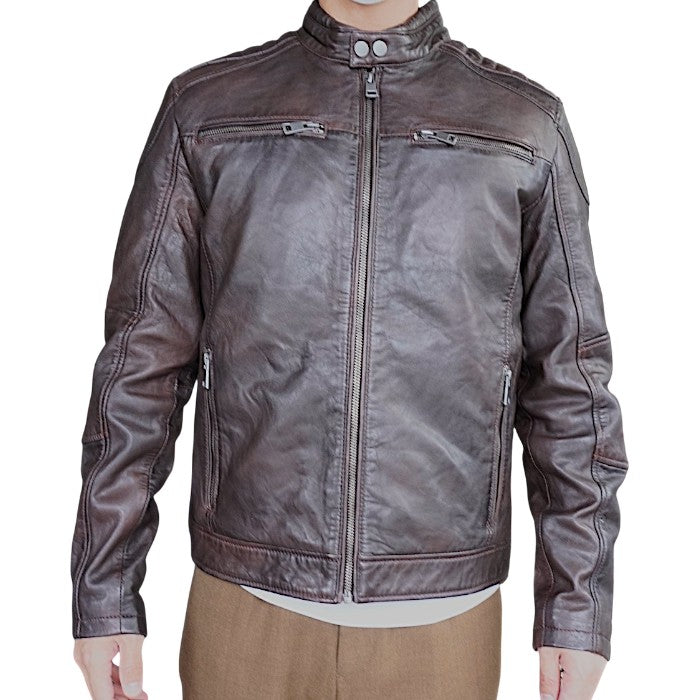 Ashwood Leather Jacket 2199(S) Tan