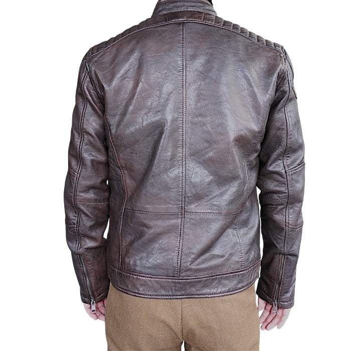 Ashwood Leather Jacket 2199(S) Tan