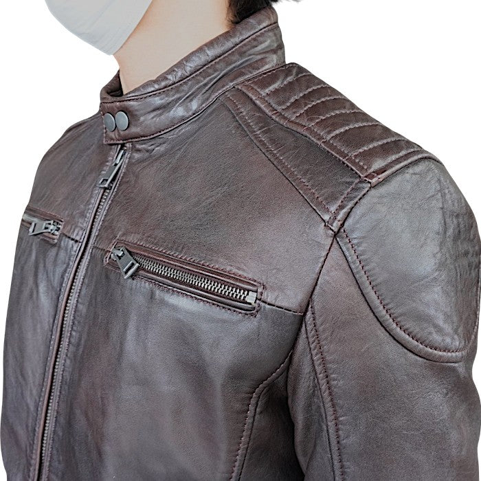 Ashwood Leather Jacket 2199(S) Tan
