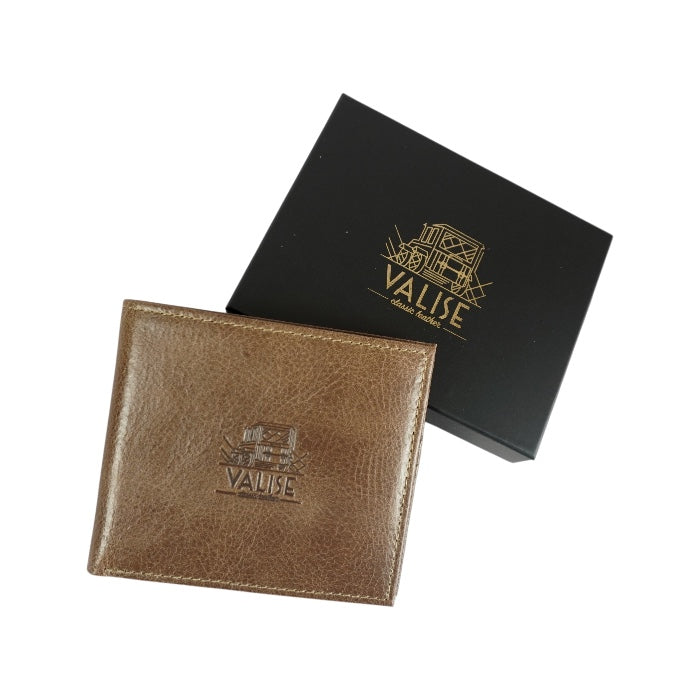 Bi-fold wallet (without coin purse) Golden Tan