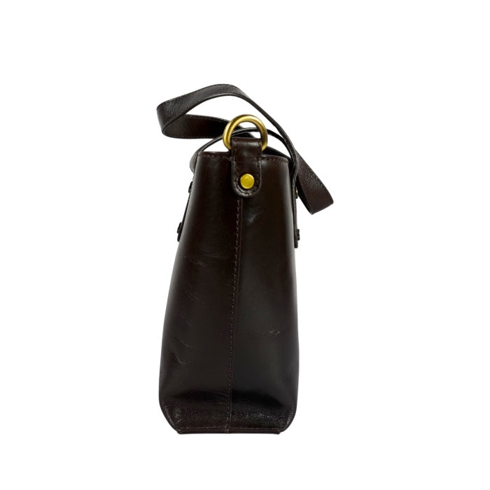 Small Tote Bag in Washed Black