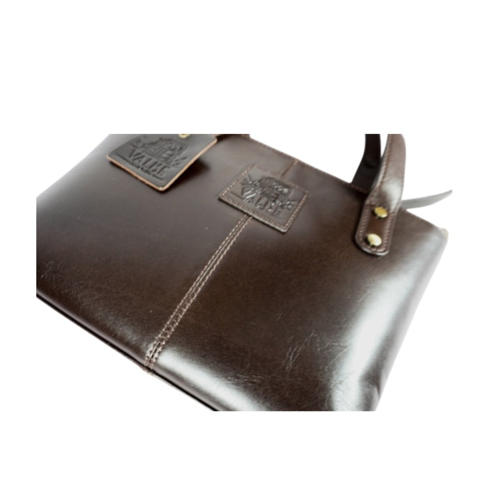 Small Tote Bag in Washed Black