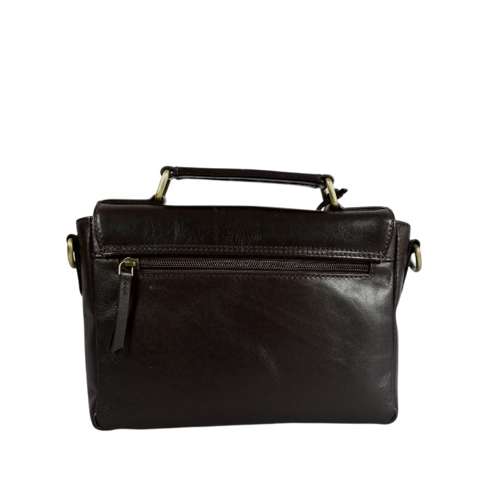 Square Satchel Royal Brown