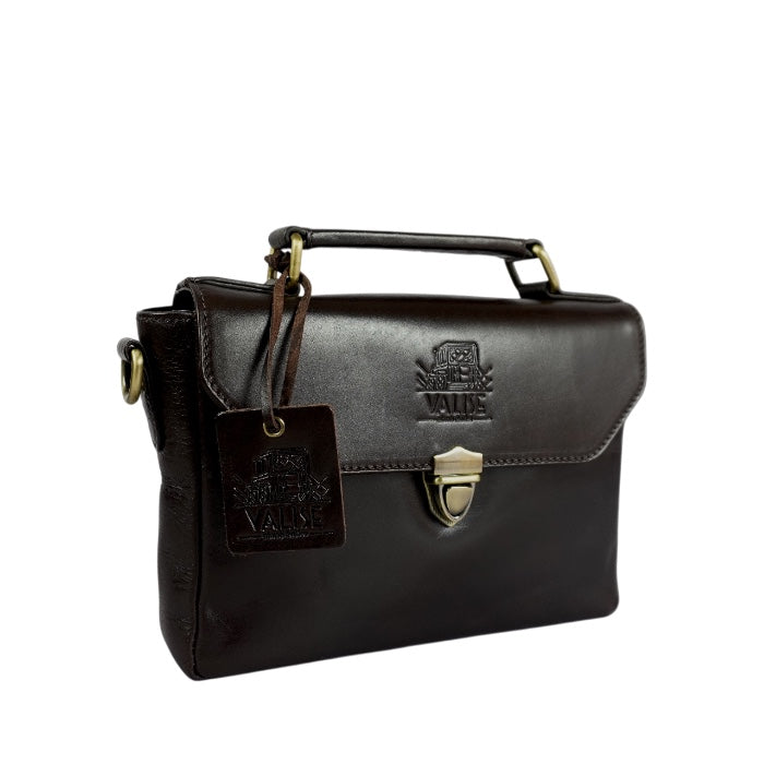 Square Satchel Royal Brown