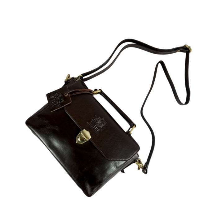 Square Satchel Royal Brown