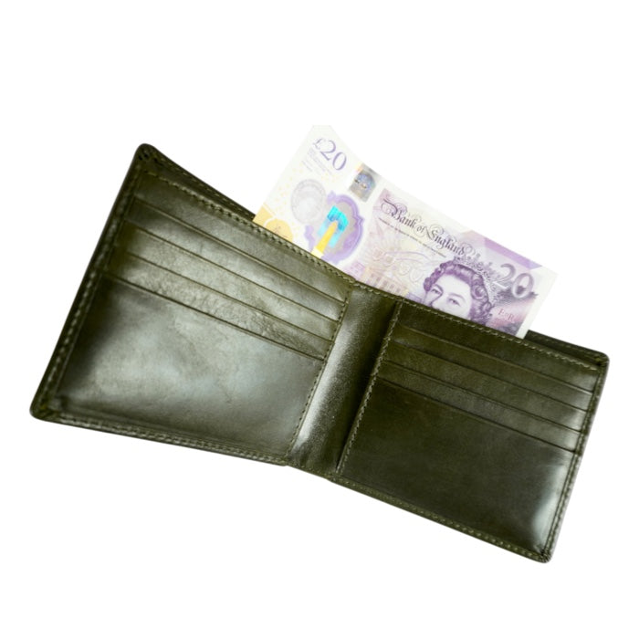 Bi-fold wallet (without coin purse) Golden Tan