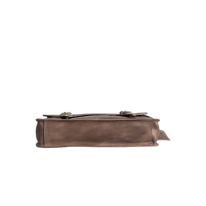 Small Satchel in Smoky Grey