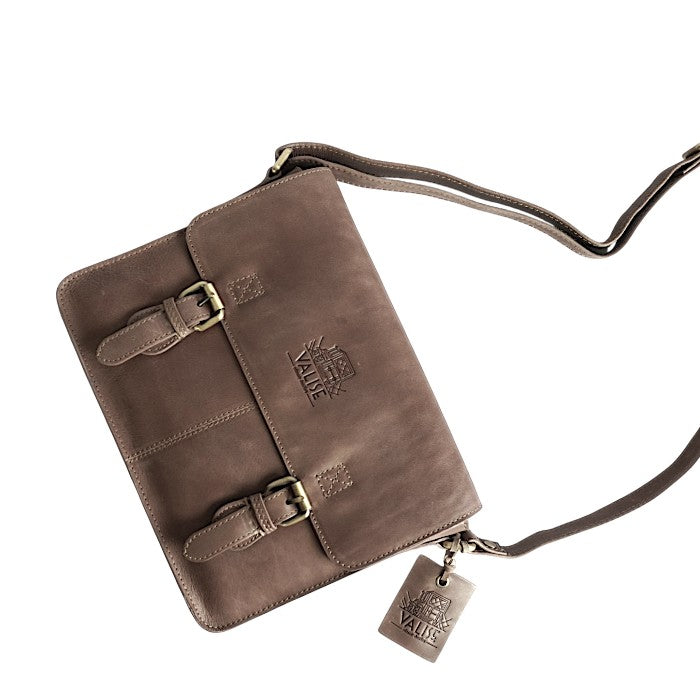 Small Satchel in Smoky Grey