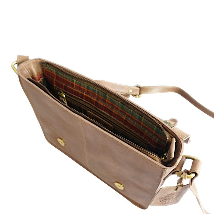 Small Satchel in Smoky Grey