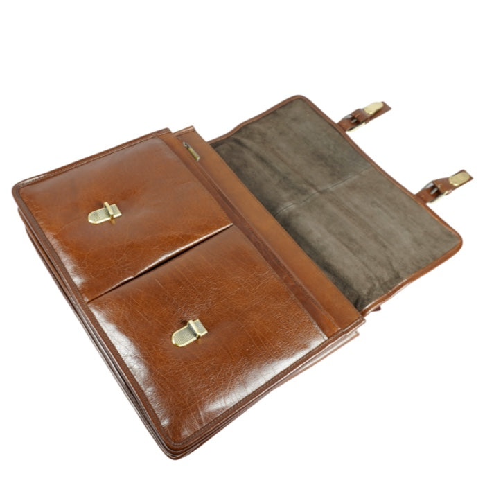 Gareth Business Chestnut