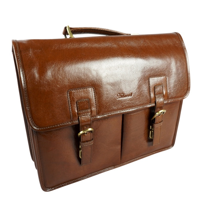 Gareth Business Chestnut