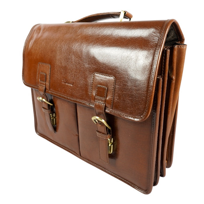Gareth Business Chestnut