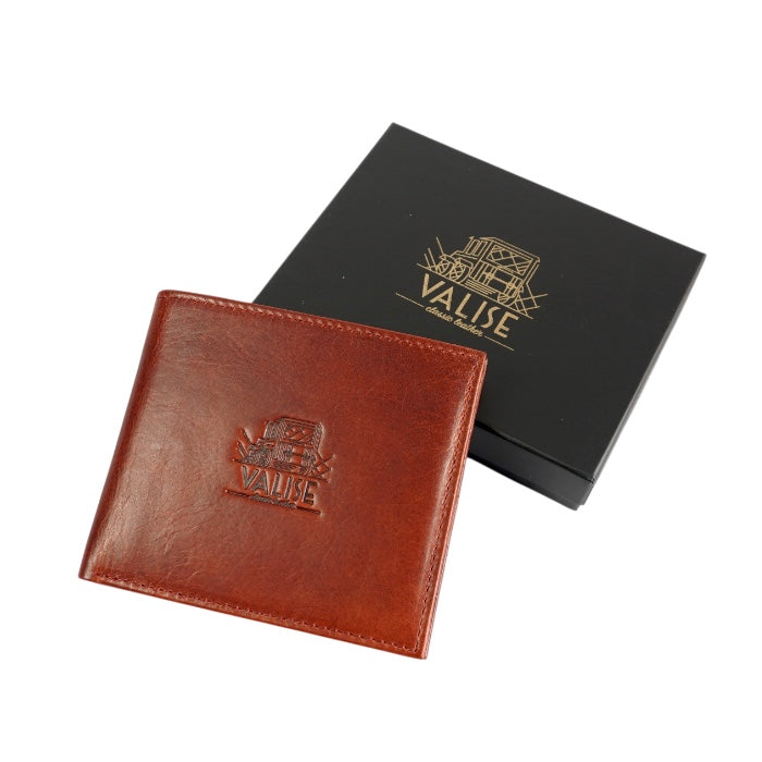 Bi-fold wallet (without coin purse) Golden Tan