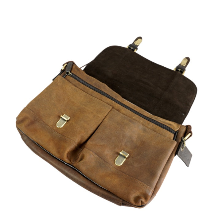 [L] Edwardショルダー Oily Brown
