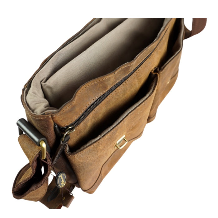 [L] Edwardショルダー Oily Brown