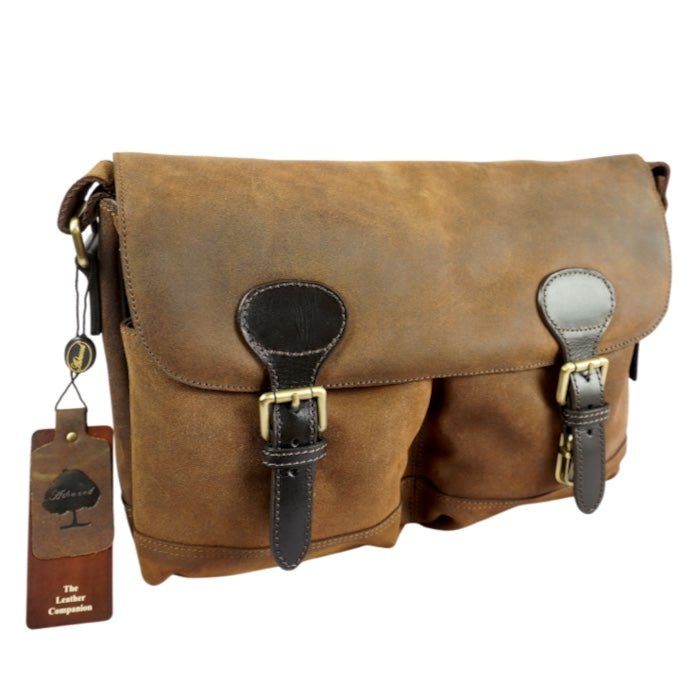 [L] Edwardショルダー Oily Brown