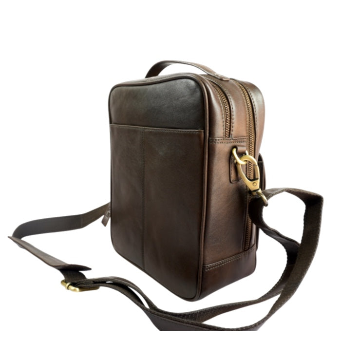 TALL Box Satchel Racing Green