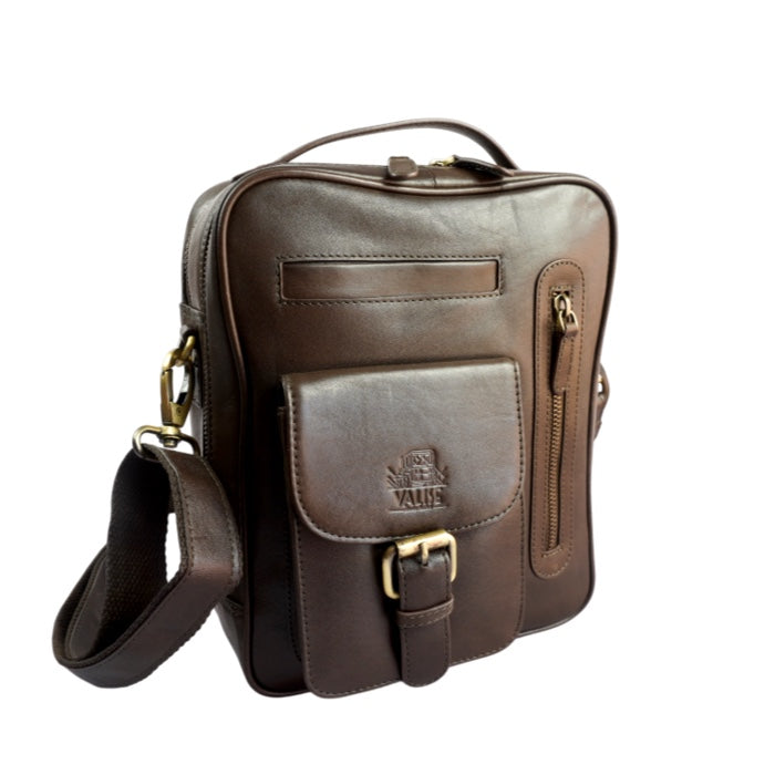 TALL Box Satchel Racing Green