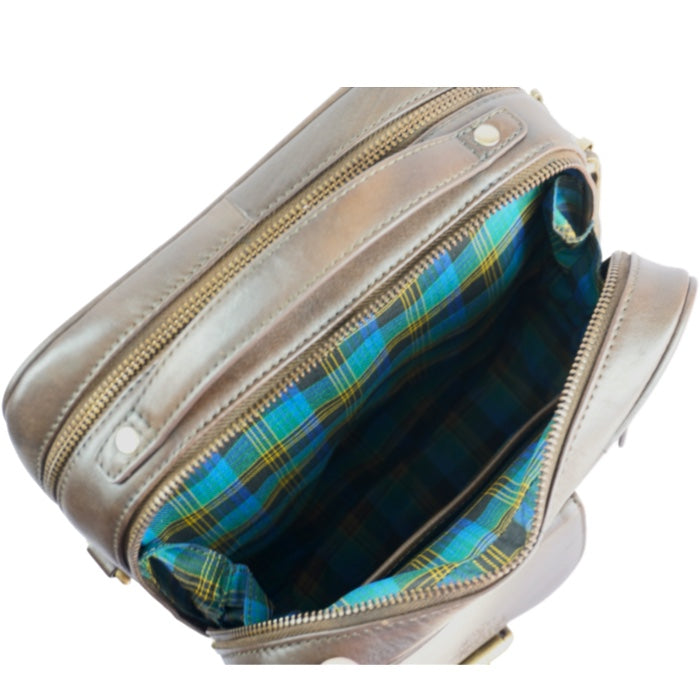 TALL Box Satchel Racing Green