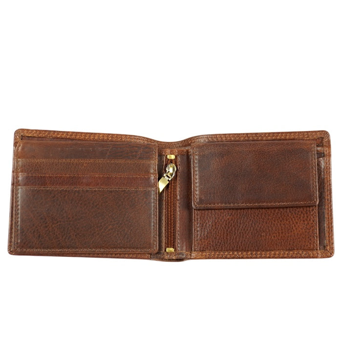 Ashwood Leather Wallet 1881 Chestnut