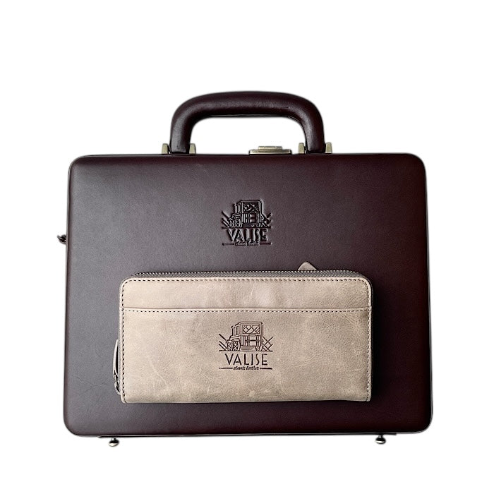 Medium ブリーフケース  チョコブラウン