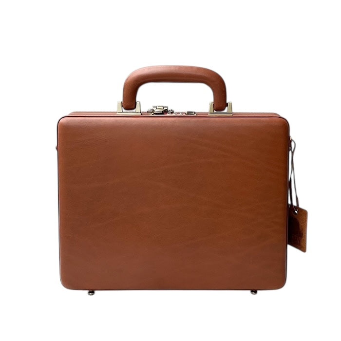 Medium ブリーフケース  ゴールデンタン