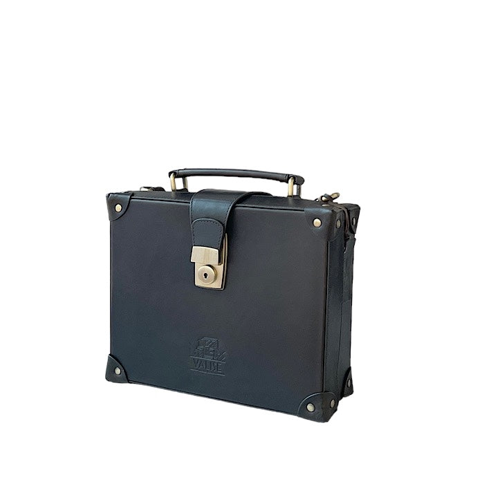 Small Briefcase Racing Green