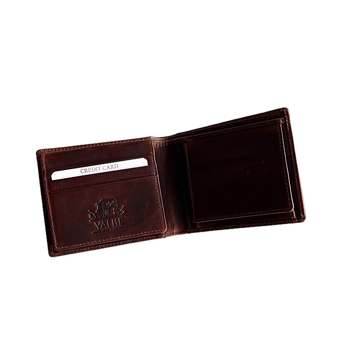 Valise Bi-fold Wallet Royal Brown II