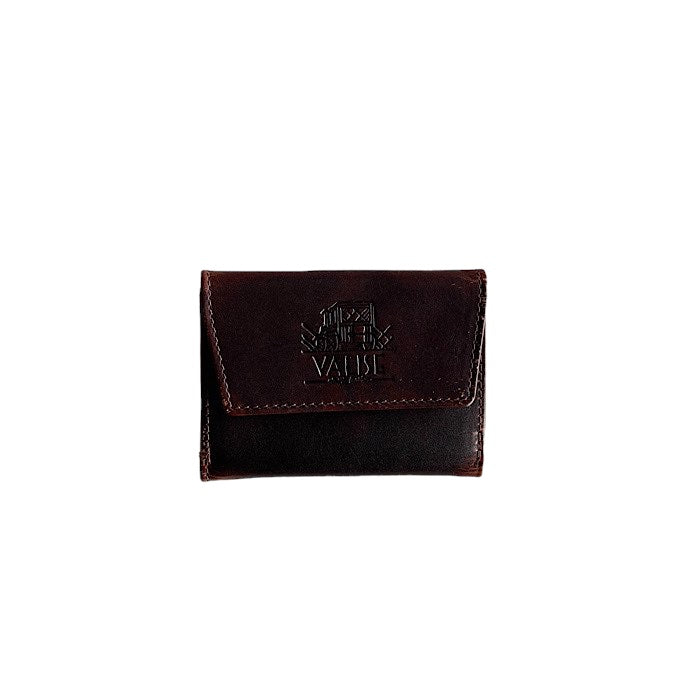 [Limited quantity] Valise tri-fold wallet, royal brown