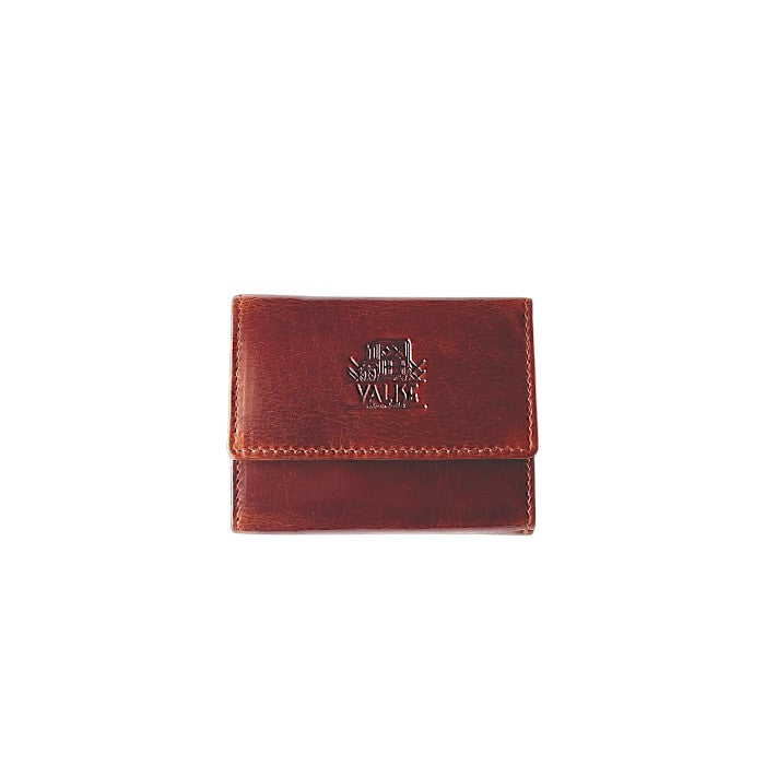 Bifold wallet Cognac/Navy