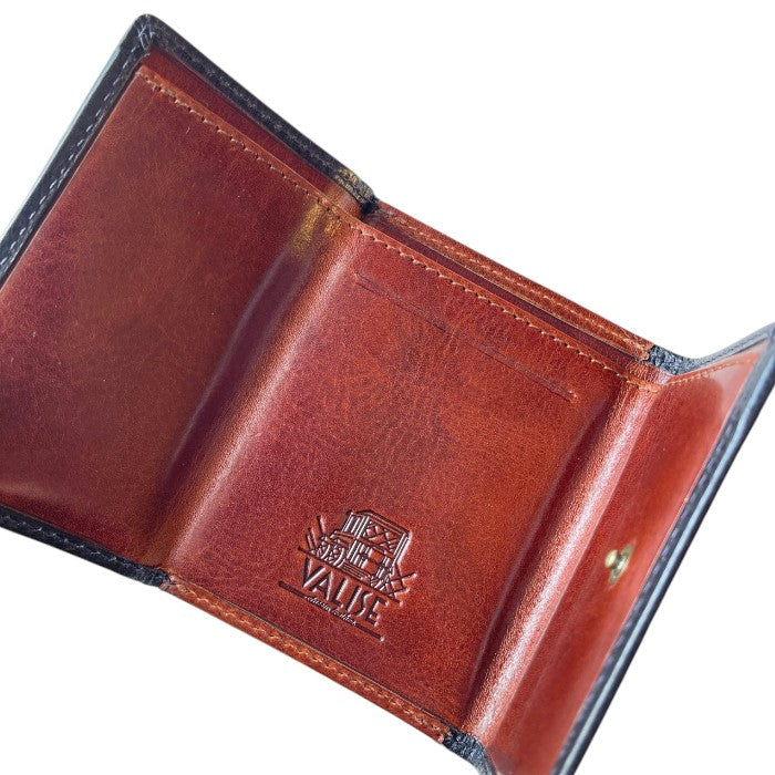 Bifold wallet Cognac/Navy