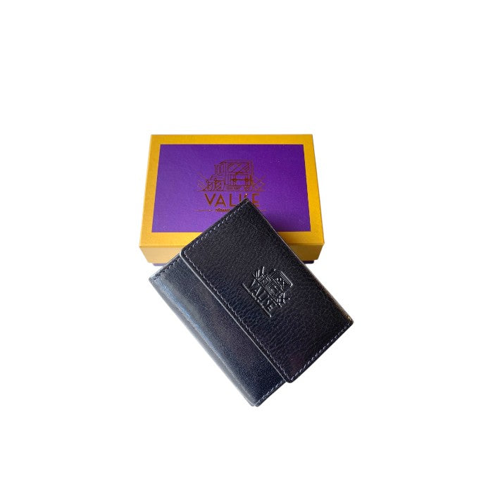 Bifold wallet Cognac/Navy