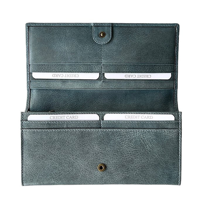 Valise Long Wallet II Cambridge Blue