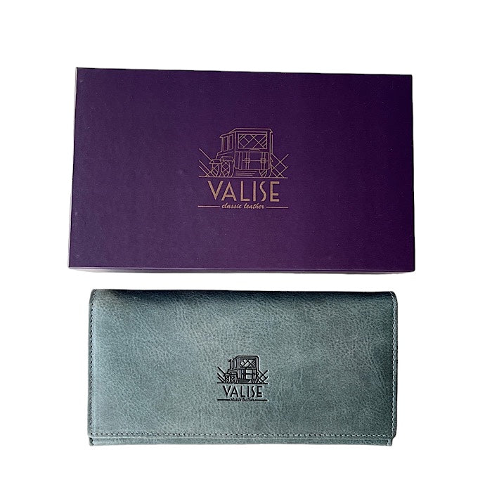 Valise Long Wallet II Cambridge Blue